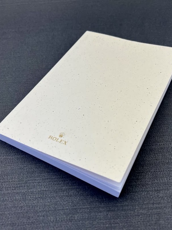 Authentic Rolex Notepad